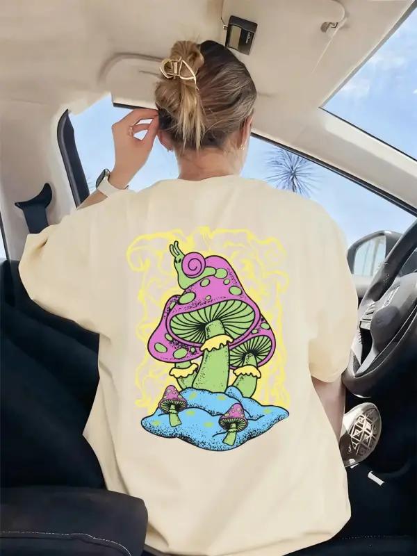 Urban Pop Graphic Kadın Tişört KoleksiyonuKod 5565