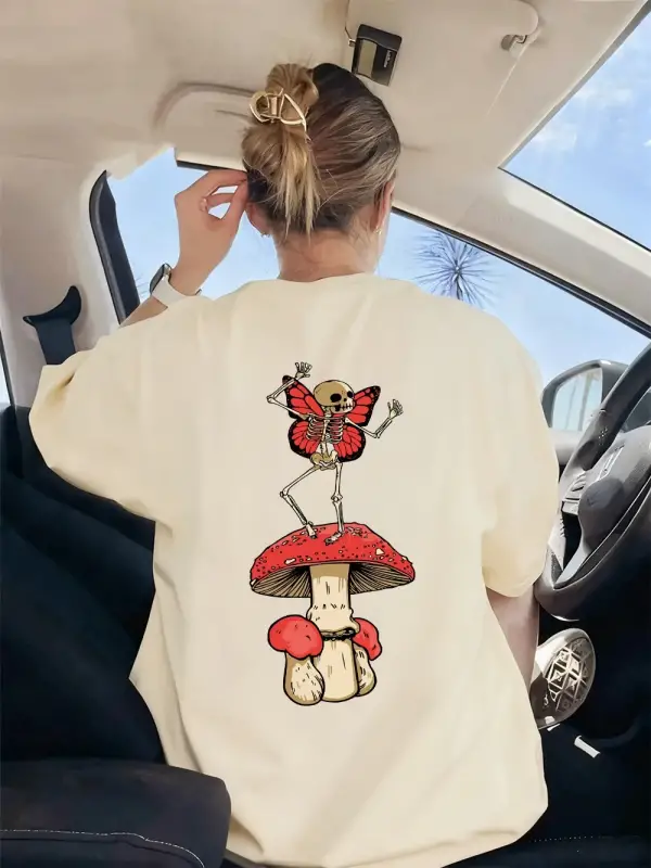 Urban Pop Graphic Kadın Tişört KoleksiyonuKod 5566