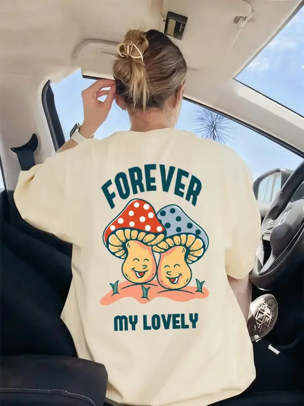 Urban Pop Graphic Kadın Tişört KoleksiyonuKod 5568