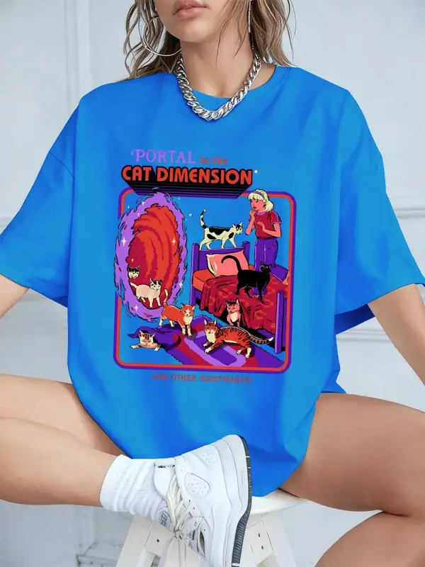 Urban Pop Graphic Kadın Tişört KoleksiyonuKod 5571