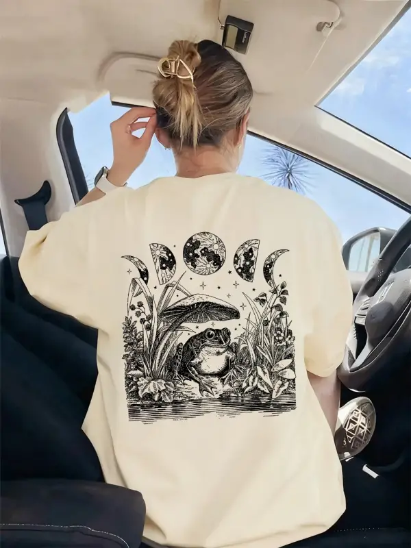 Urban Pop Graphic Kadın Tişört KoleksiyonuKod 5572