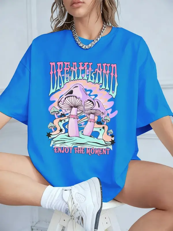 Urban Pop Graphic Kadın Tişört KoleksiyonuKod 5580