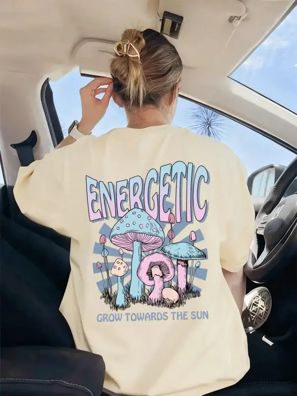 Urban Pop Graphic Kadın Tişört KoleksiyonuKod 5587