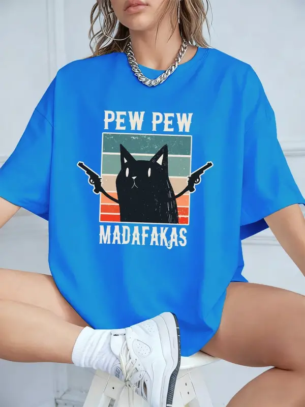 Urban Pop Graphic Kadın Tişört KoleksiyonuKod 5610