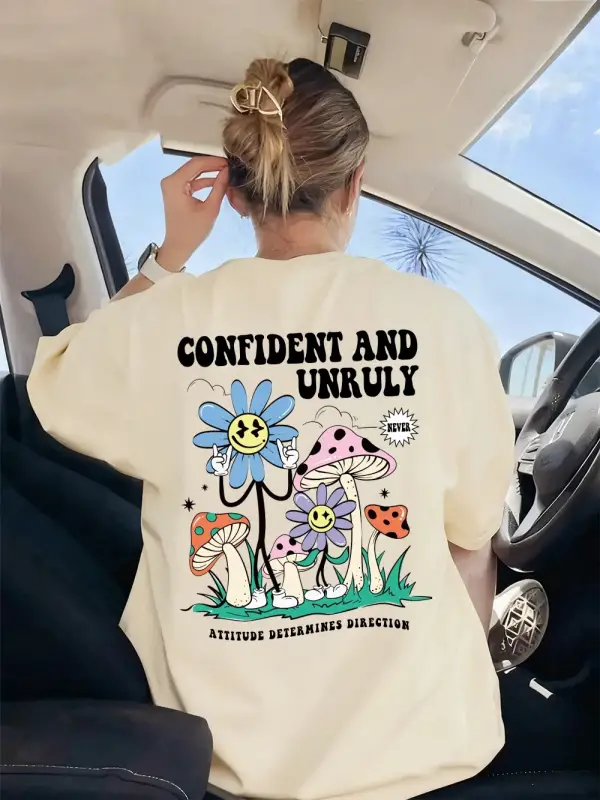 Urban Pop Graphic Kadın Tişört KoleksiyonuKod 5612