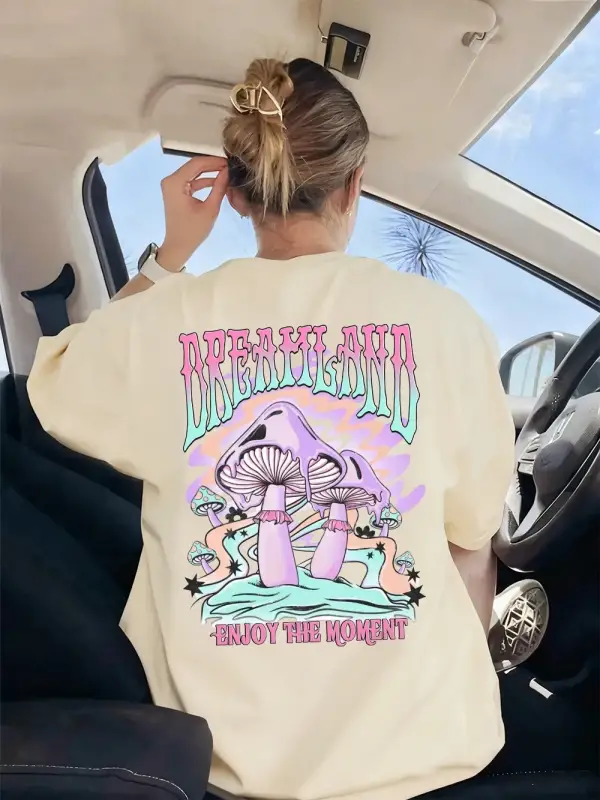 Urban Pop Graphic Kadın Tişört KoleksiyonuKod 5622