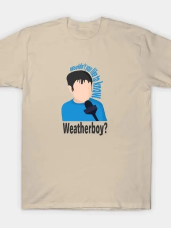Weatherboy T-shirt Erkek Kadın %100 Pamuklu Tişörtler Kısa Kollu Üstler 1215-3