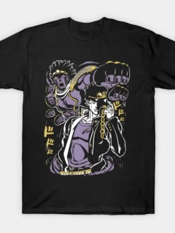 Yare Yare Daze Anime T-shirt Erkekler Kadınlar Için % 100% Pamuk T Shirt Kısa Kollu Üstler 12