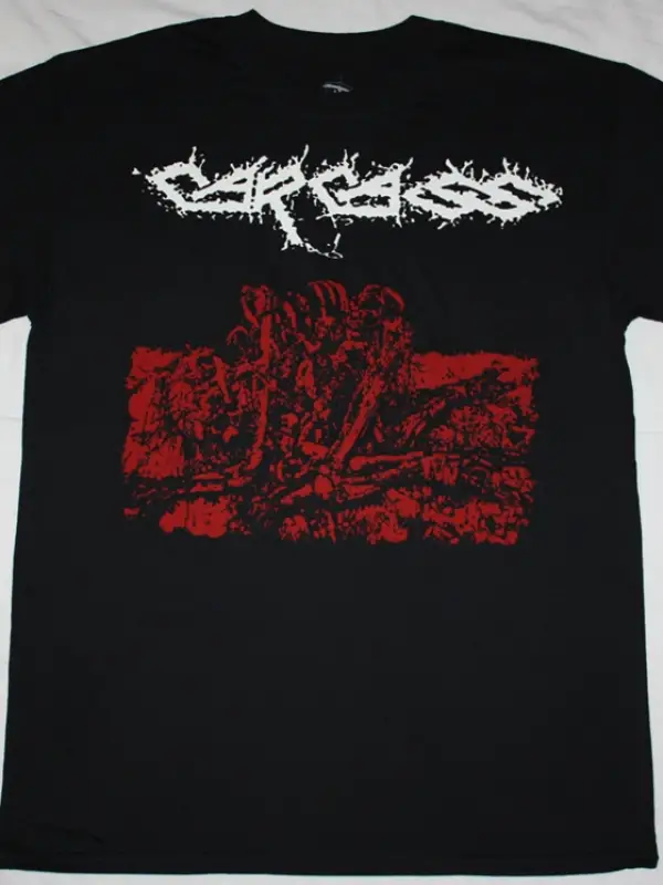 YES 90125 WORLD TOUR NEW BLACK T-SHIRT ÖN VE ARAKA BASKILI