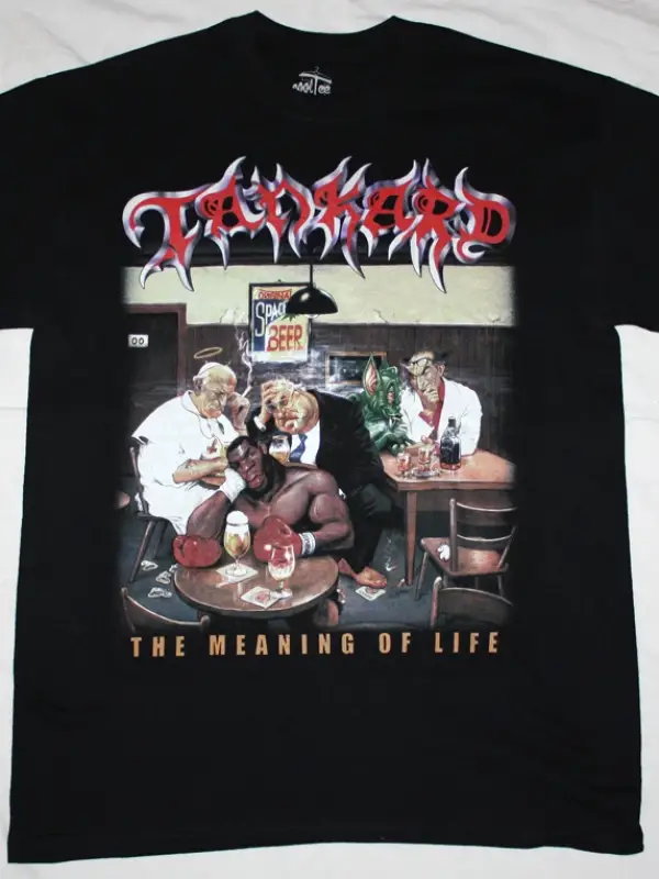 YES FRAGILE 71 NEW BLACK T-SHIRT ÖN BASKILI