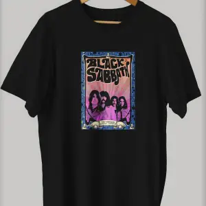 -wed Black Sabbath Tasarım Baskılı Oversize T-shirt ( Tişört )sokak Tarzı
