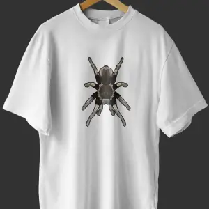 -wed Tarantula Tasarım Baskılı Oversize T-shirt ( Tişört )