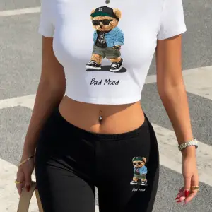 100% pamuk kadın kırpma t-shirt Hip Hop yarış araba baskılı tişört gömlek o-boyun sıkı kısa k