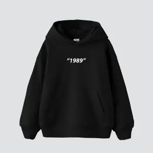 1989 Sırt Baskılı Oversize Unisex Premium Beyaz