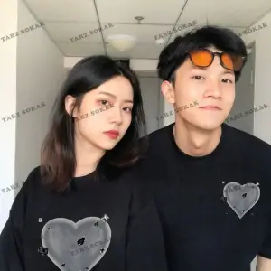 2 Adet Tir Harajuku Style Çift Sevgili Kombinleri Couple Clothing Yeni Sezon