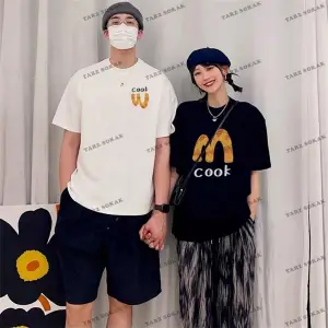 2 Adet Tir Harajuku Style Çift Sevgili Kombinleri Couple Clothing Yeni Sezon