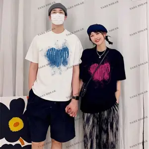 2 Adet Tir Harajuku Style Çift Sevgili Kombinleri Couple Clothing Yeni Sezon