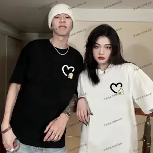 2 Adet Tir Harajuku Style Çift Sevgili Kombinleri Couple Clothing Yeni Sezon