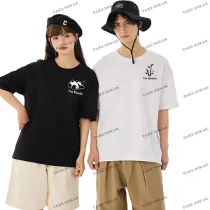 2 Adet Tir Harajuku Style Çift Sevgili Kombinleri Couple Clothing Yeni Sezon