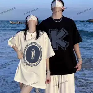 2 Adet Tir Harajuku Style Çift Sevgili Kombinleri Couple Clothing Yeni Sezon