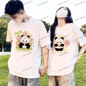 2 Adet Tir Harajuku Style Çift Sevgili Kombinleri Couple Clothing Yeni Sezon