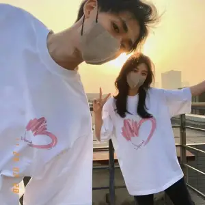 2 Adet Tir Harajuku Style Çift Sevgili Kombinleri Couple Clothing Yeni Sezon