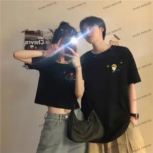 2 Adet Tir Harajuku Style Çift Sevgili Kombinleri Couple Clothing Yeni Sezon