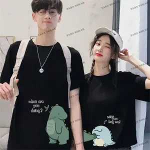 2 Adet Tir Harajuku Style Çift Sevgili Kombinleri Couple Clothing Yeni Sezon