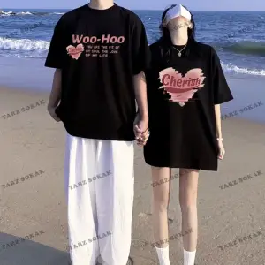 2 Adet Tir Harajuku Style Çift Sevgili Kombinleri Couple Clothing Yeni Sezon