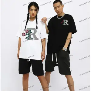 2 Adet Tir Harajuku Style Çift Sevgili Kombinleri Couple Clothing Yeni Sezon