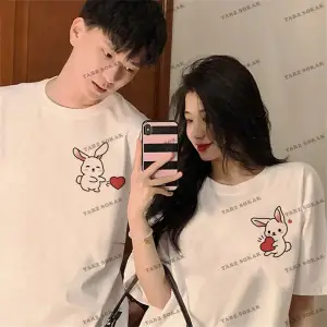 2 Adet Tir Harajuku Style Çift Sevgili Kombinleri Couple Clothing Yeni Sezon