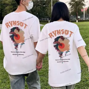 2 Adet Tir Harajuku Style Çift Sevgili Kombinleri Couple Clothing Yeni Sezon