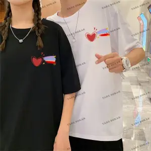 2 Adet Tir Harajuku Style Çift Sevgili Kombinleri Couple Clothing Yeni Sezon