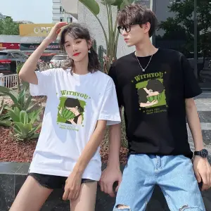 2 Adet Tir Harajuku Style Çift Sevgili Kombinleri Couple Clothing Yeni Sezon