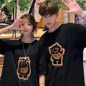 2 Adet Tir Harajuku Style Çift Sevgili Kombinleri Couple Clothing Yeni Sezon