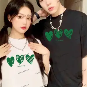 2 Adet Tir Harajuku Style Çift Sevgili Kombinleri Couple Clothing Yeni Sezon