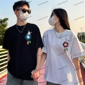 2 Adet Tir Harajuku Style Çift Sevgili Kombinleri Couple Clothing Yeni Sezon