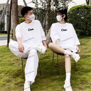 2 Adet Tir Harajuku Style Çift Sevgili Kombinleri Couple Clothing Yeni Sezon