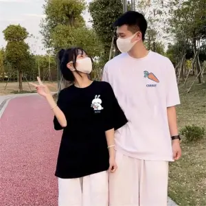 2 Adet Tir Harajuku Style Çift Sevgili Kombinleri Couple Clothing Yeni Sezon