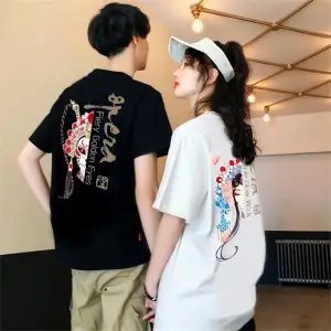 2 Adet Tir Harajuku Style Çift Sevgili Kombinleri Couple Clothing Yeni Sezon