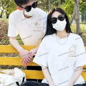 2 Adet Tir Harajuku Style Çift Sevgili Kombinleri Couple Clothing Yeni Sezon