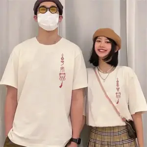 2 Adet Tir Harajuku Style Çift Sevgili Kombinleri Couple Clothing Yeni Sezon