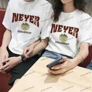 2 Adet Tir Harajuku Style Çift Sevgili Kombinleri Couple Clothing Yeni Sezon
