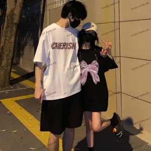 2 Adet Tir Harajuku Style Çift Sevgili Kombinleri Couple Clothing Yeni Sezon