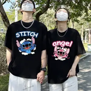 2 Adet Tir Harajuku Style Çift Sevgili Kombinleri Couple Clothing Yeni Sezon