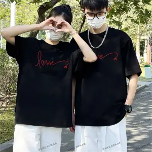 2 Adet Tir Harajuku Style Çift Sevgili Kombinleri Couple Clothing Yeni Sezon