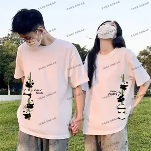 2 Adet Tir Harajuku Style Çift Sevgili Kombinleri Couple Clothing Yeni Sezon