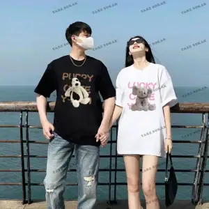 2 Adet Tir Harajuku Style Çift Sevgili Kombinleri Couple Clothing Yeni Sezon