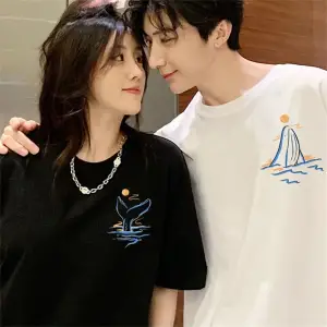 2 Adet Tir Harajuku Style Çift Sevgili Kombinleri Couple Clothing Yeni Sezon