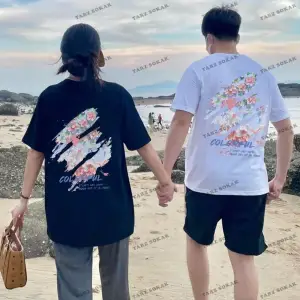 2 Adet Tir Harajuku Style Çift Sevgili Kombinleri Couple Clothing Yeni Sezon